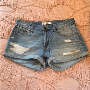 Abercrombie jean shorts